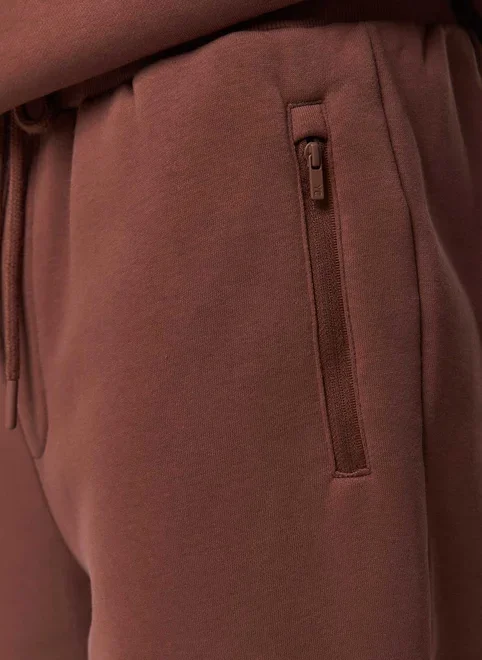 Calça De Moletom Com Elástico