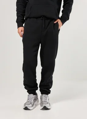 Calça De Moletom Com Elástico