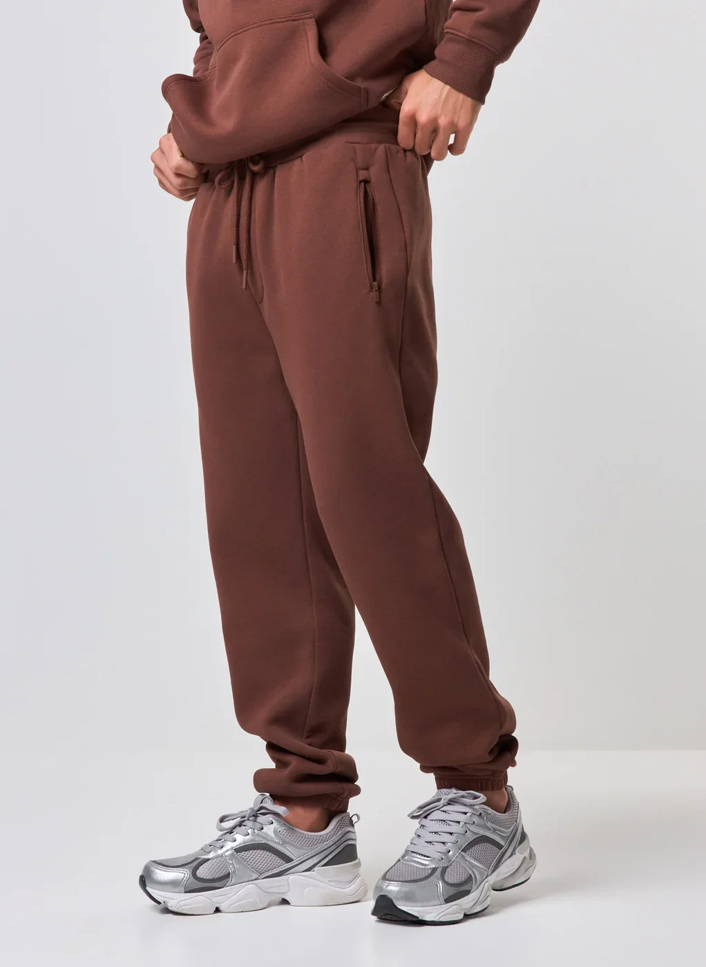 Calça De Moletom Com Elástico