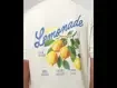 Camiseta Relaxed Amarela Lemonade