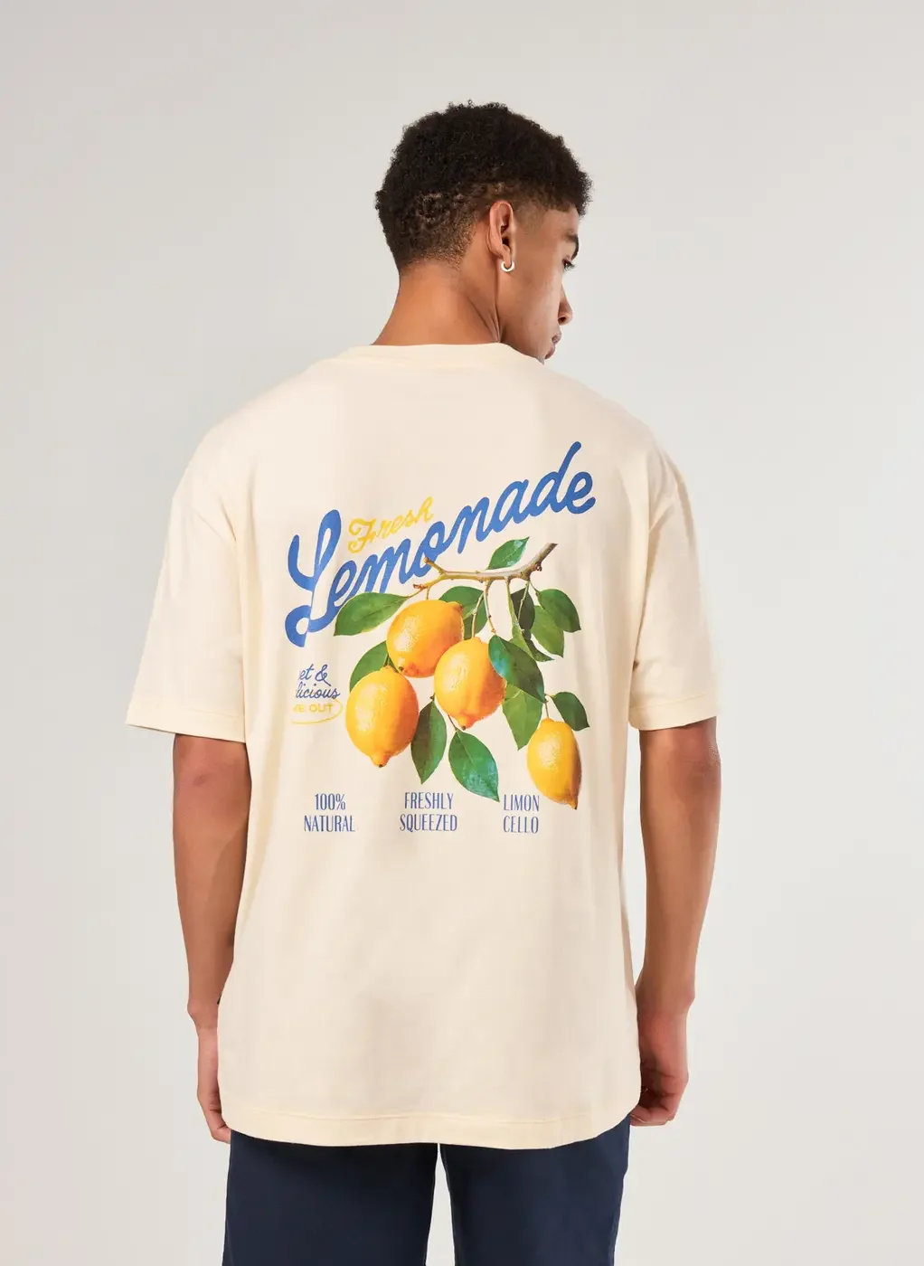 Camiseta Relaxed Amarela Lemonade