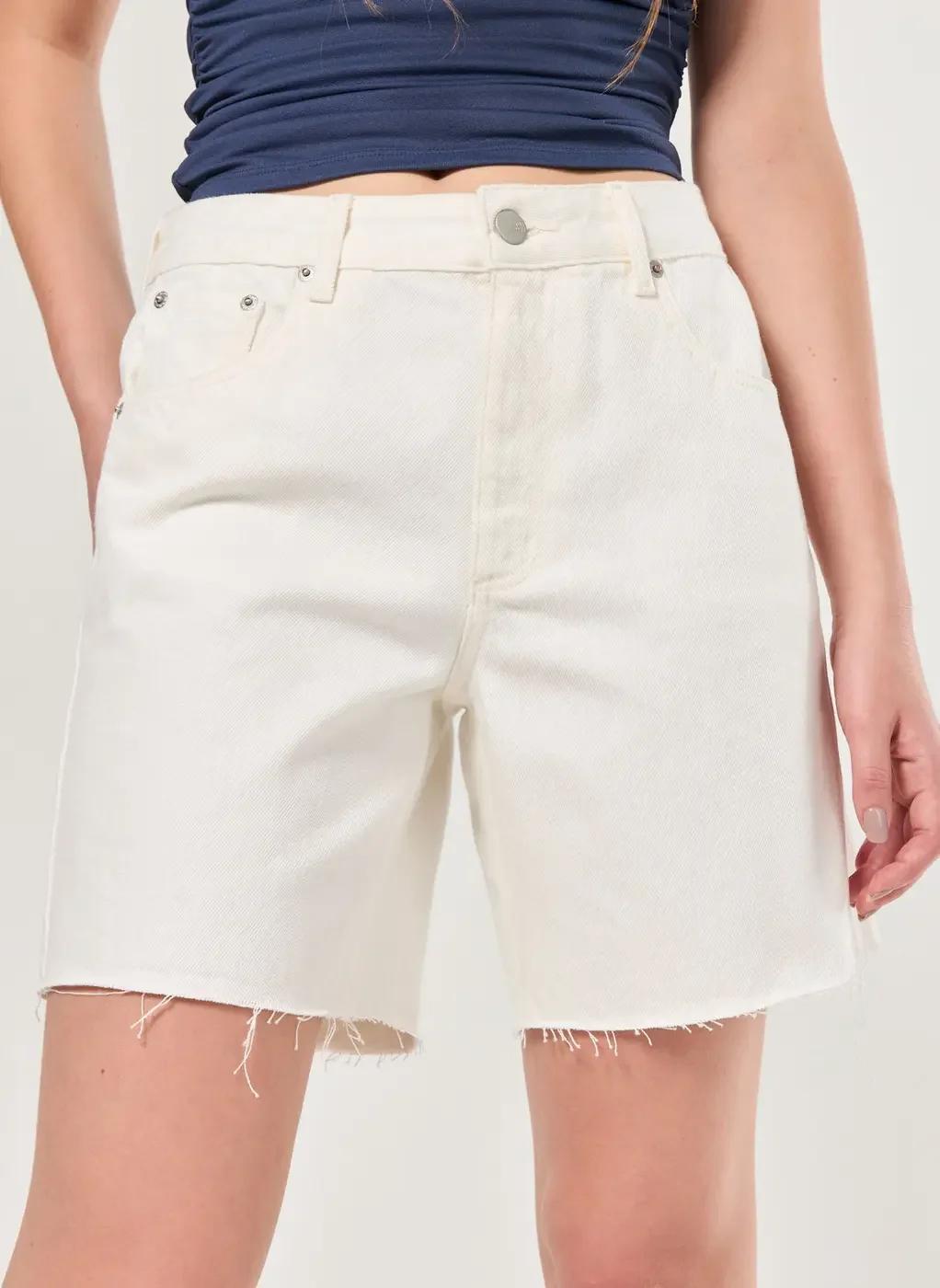 Bermuda Sarja Off-White