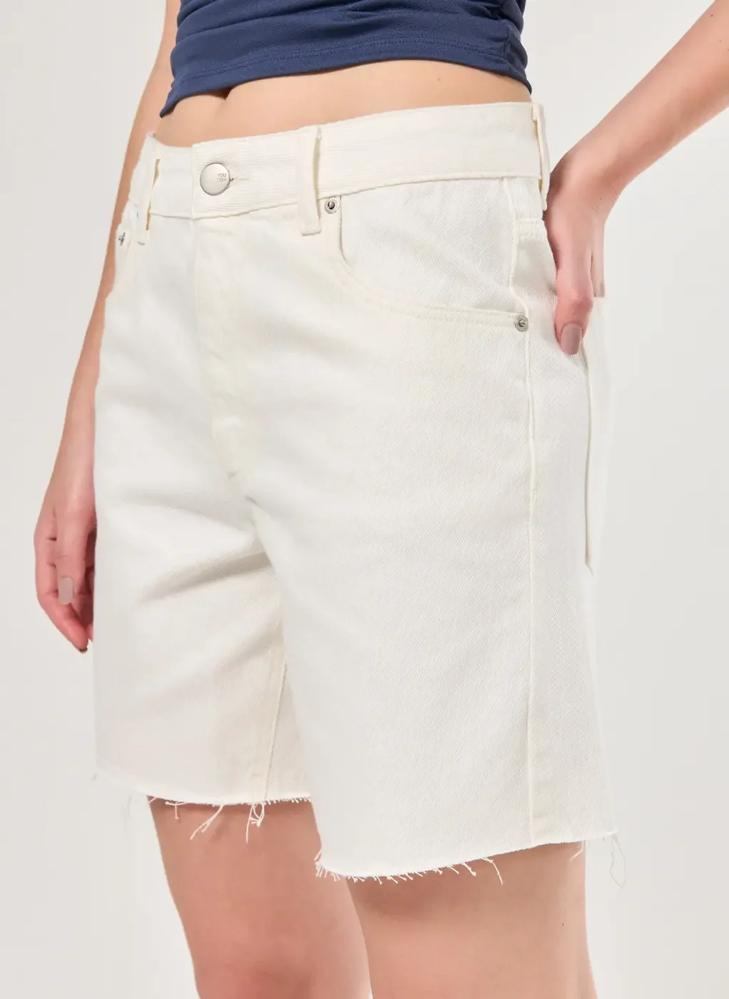 Bermuda Sarja Off-White