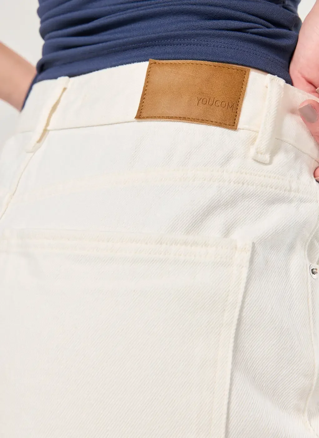 Bermuda Sarja Off-White