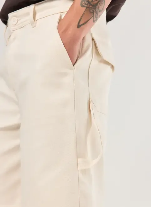 Bermuda Sarja Detalhe Bolso