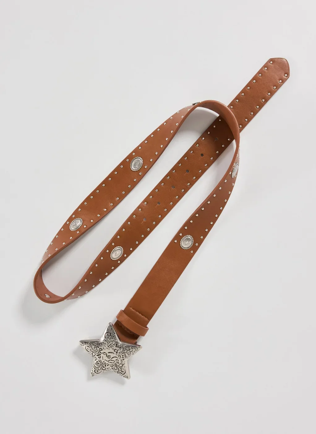 Cinto Marrom Fivela Estrela