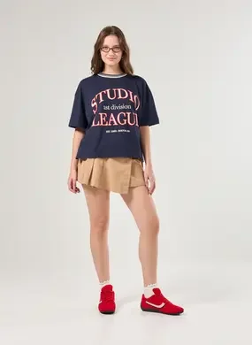 Short Saia Sarja Fivela