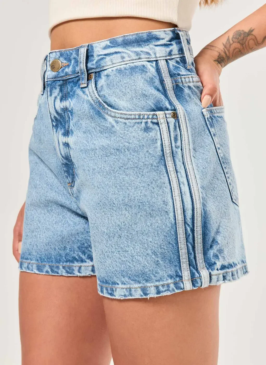 Short Jeans Mom Listras