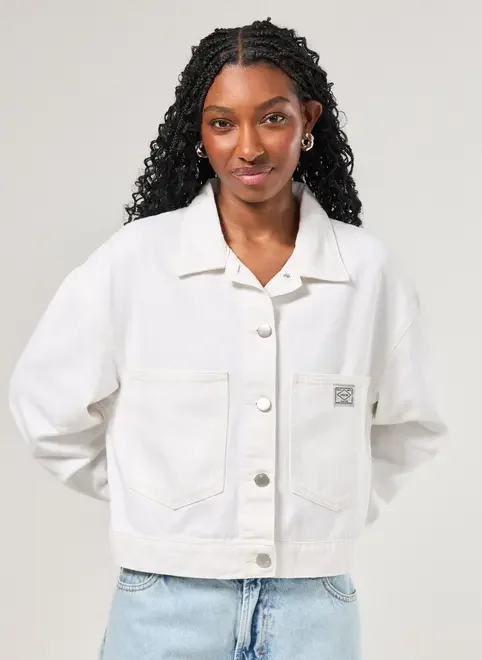 Jaqueta Sarja Off-White Bolsos