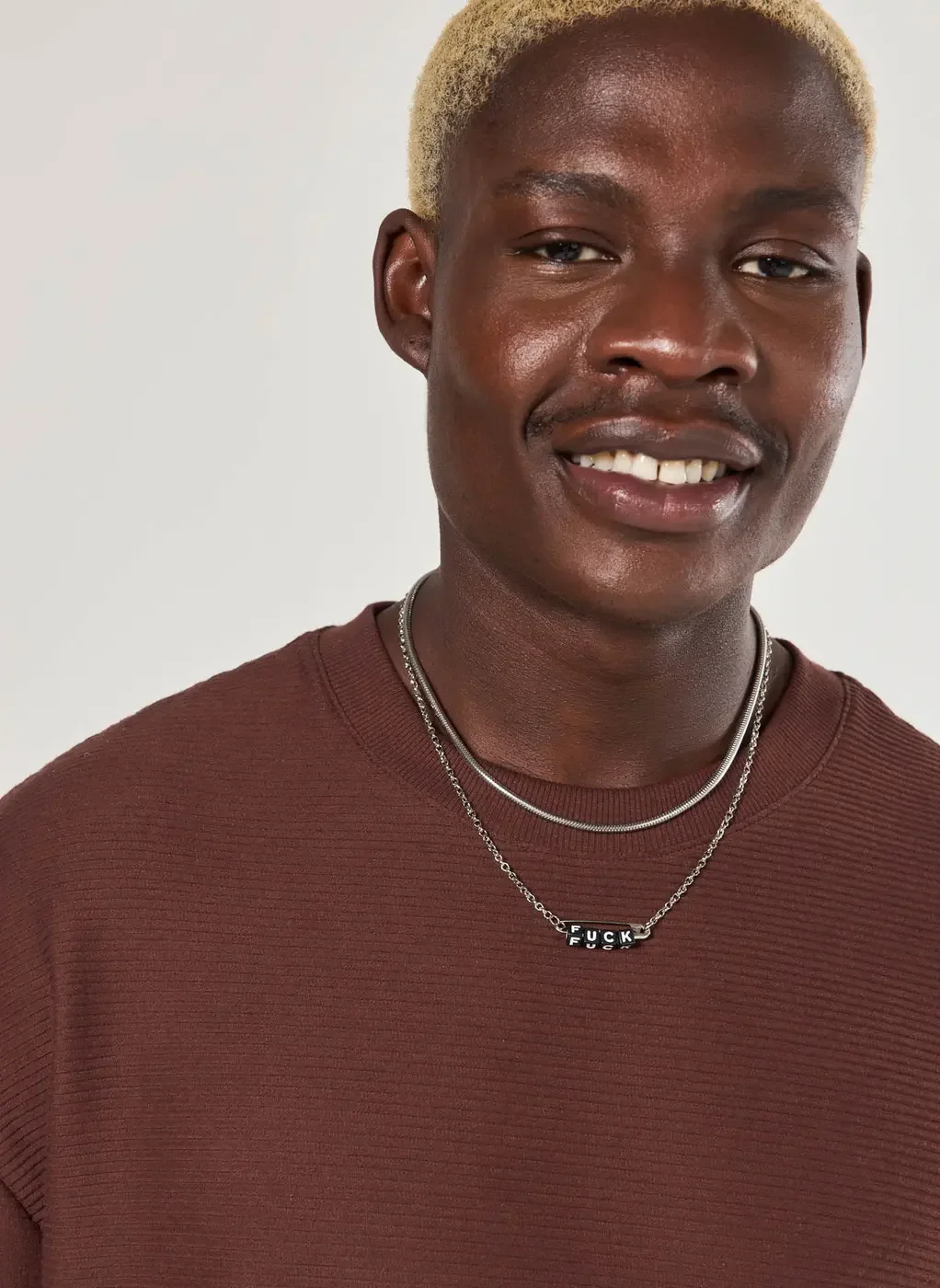 Conjunto 2 Correntes Prateadas Alfinete