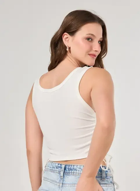 Regata Regulável Bordado Lagosta