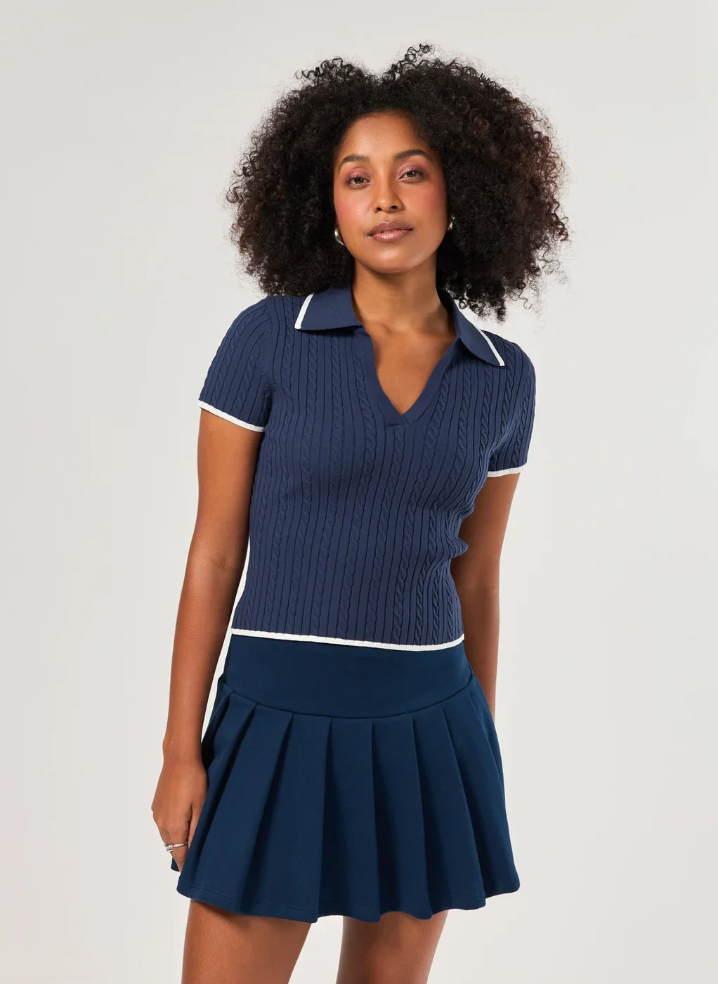 Blusa Polo Tricô