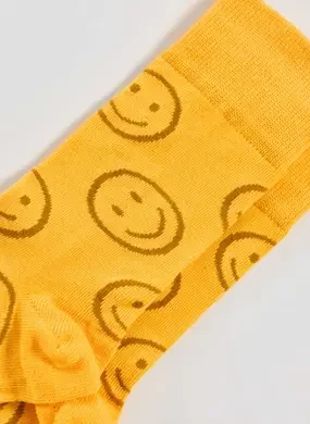 Meia Amarela Smiles