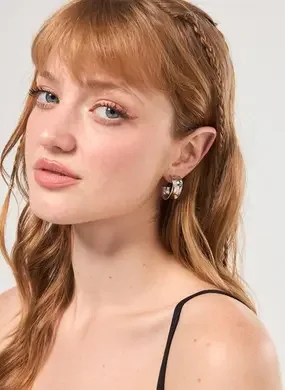 Conjunto 4 Brincos De Argola Prateadas