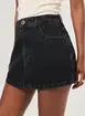Short Saia Jeans Básico Cintura Alta