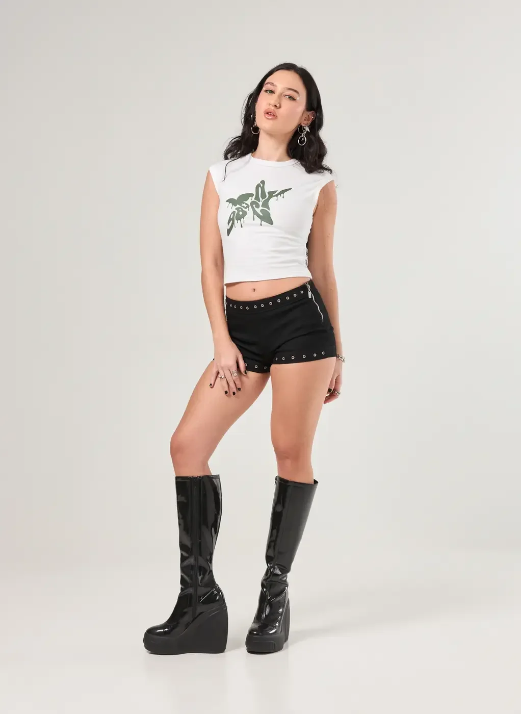 Mini Tee Off-White Estrela