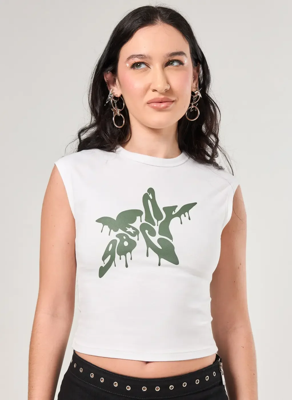 Mini Tee Off-White Estrela