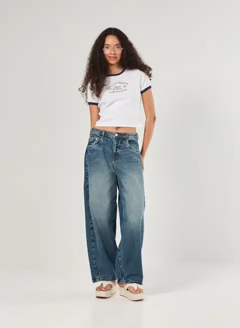 Mini Tee Off-White Laguna Beach