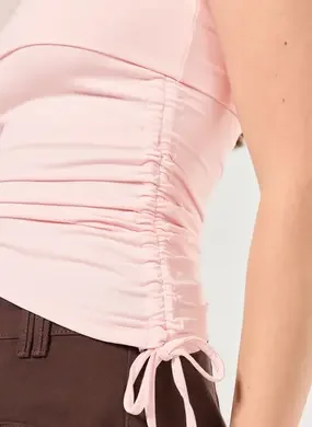 Blusa Poliamida Ombro Único