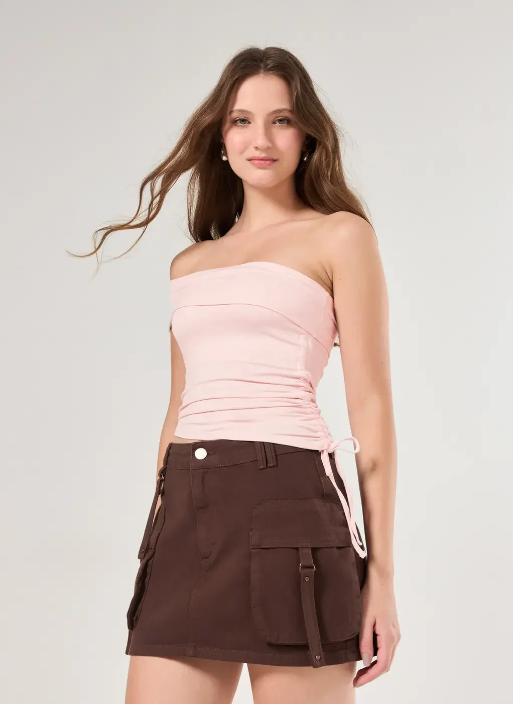 Blusa Poliamida Ombro Único