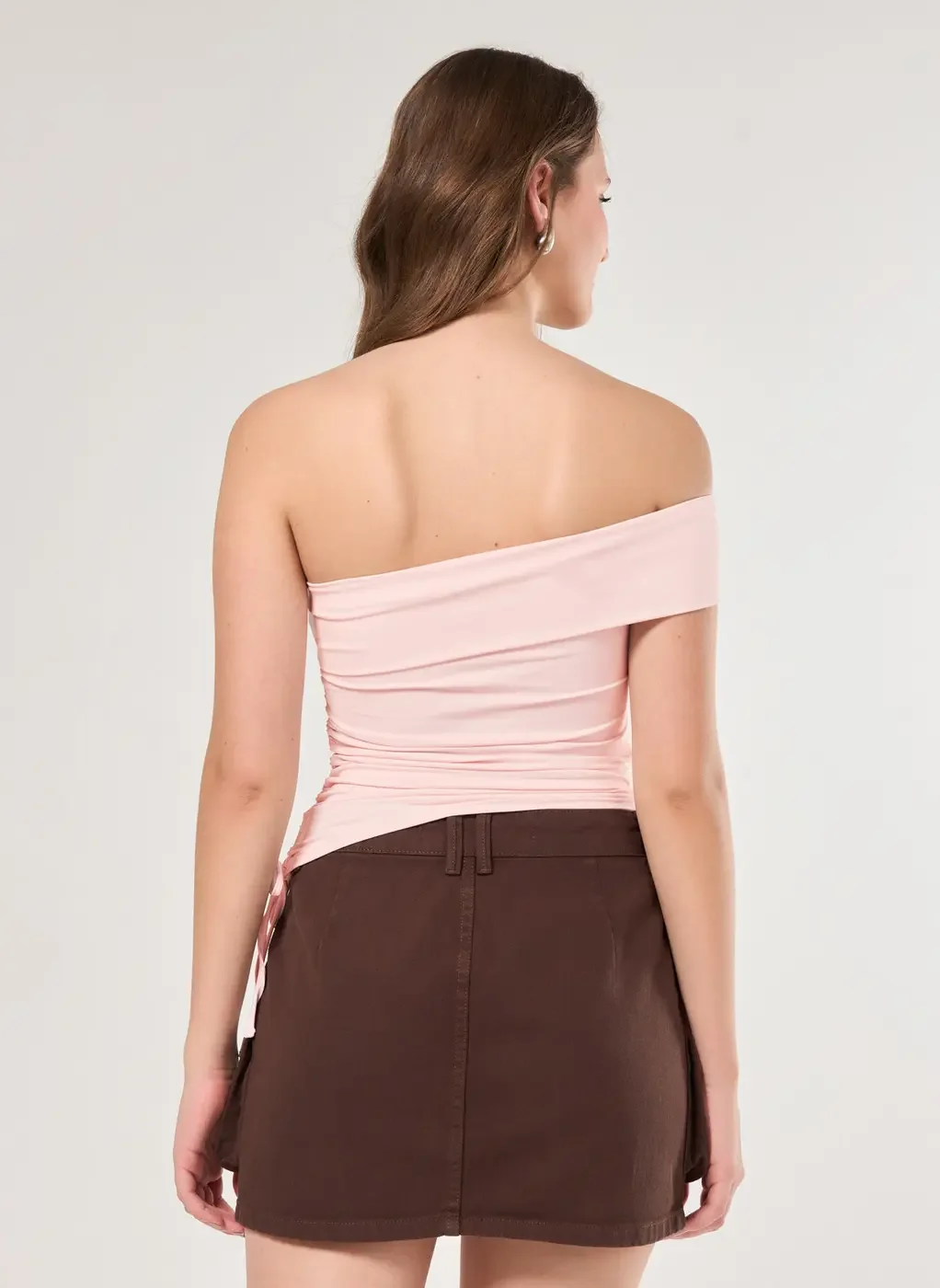 Blusa Poliamida Ombro Único