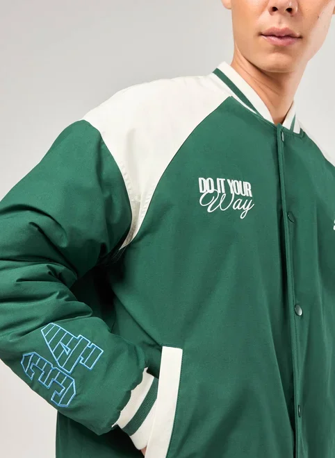 Jaqueta Bomber Esportiva Vintage