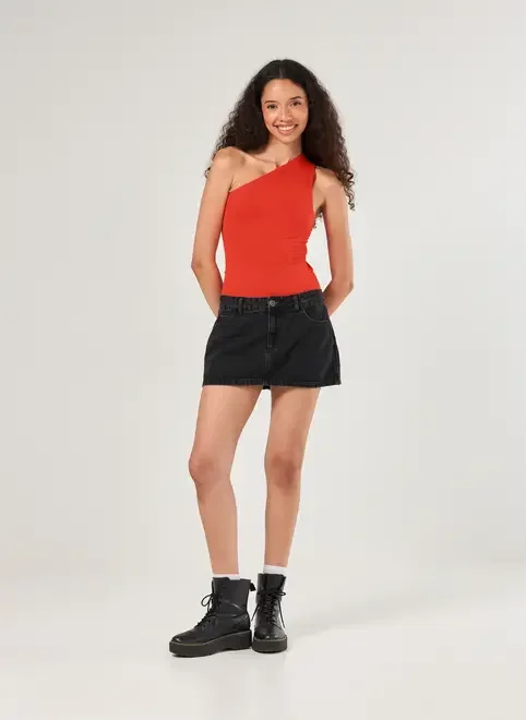 Body Poliamida Recorte Costas