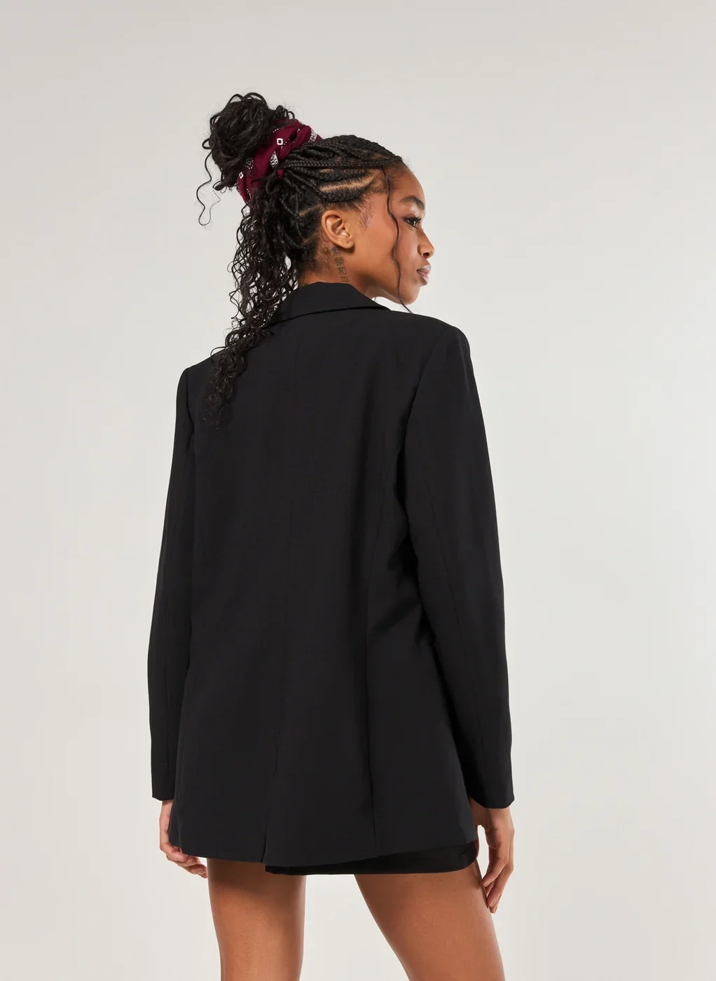 Blazer Preto Oversized