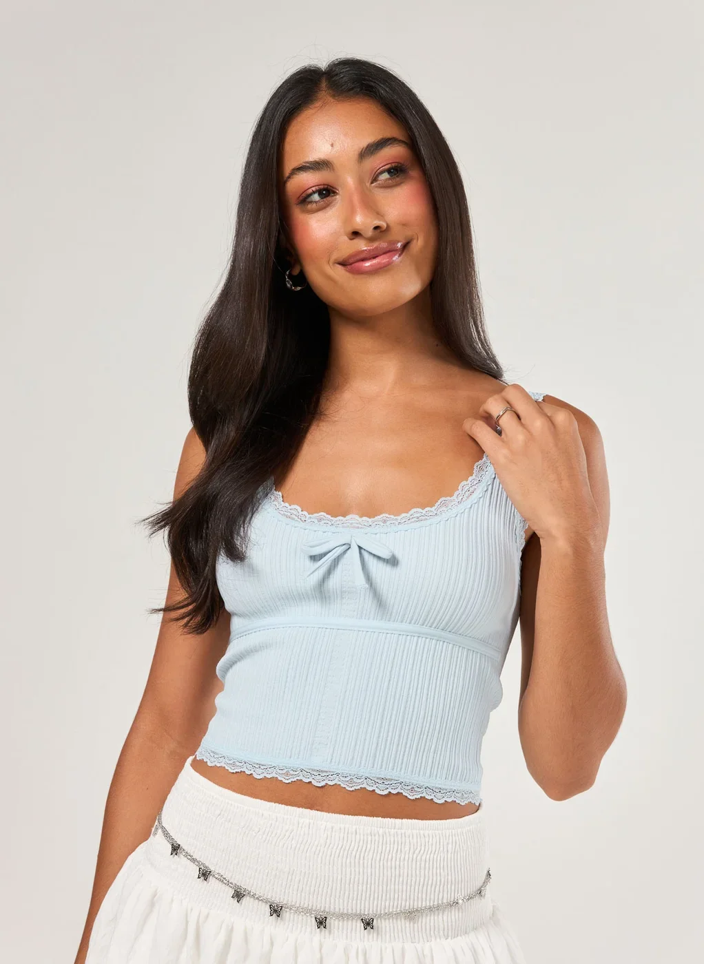 Regata Cropped Seamless Renda