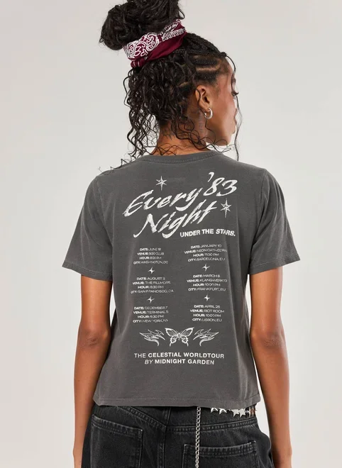 Camiseta Estonada Borboleta