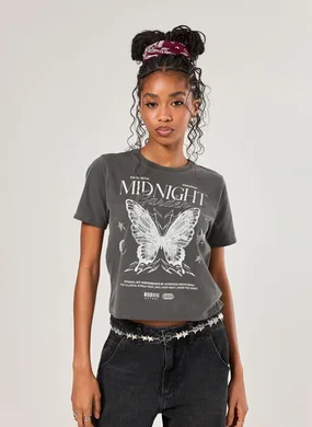 Camiseta Estonada Borboleta