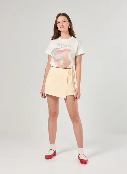 Camiseta Oversized Off-White Fruta