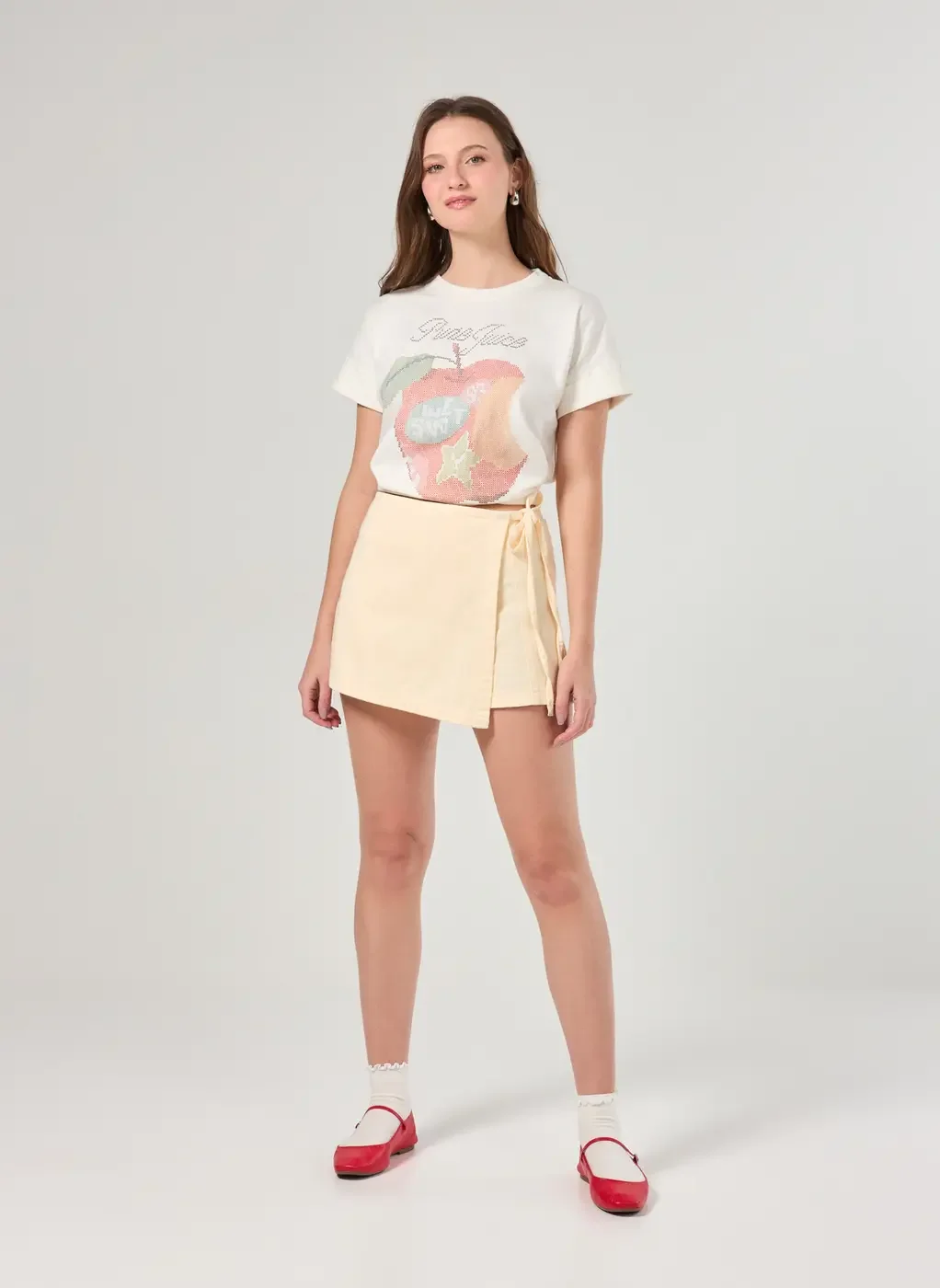 Camiseta Oversized Off-White Fruta