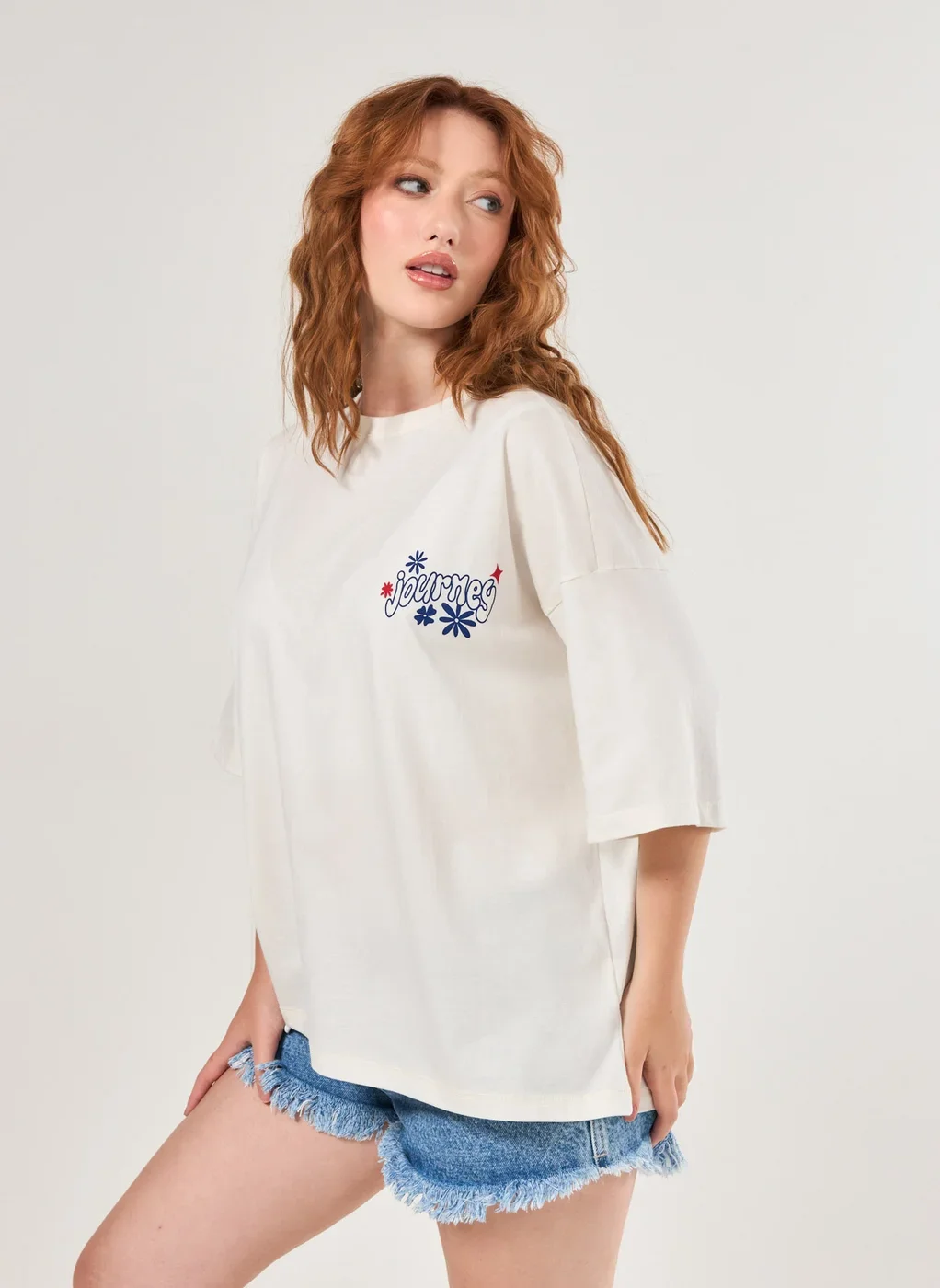 Camiseta Box Off-White Estampa Costas