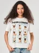 Camiseta Off-White Polaroids Gatinhos