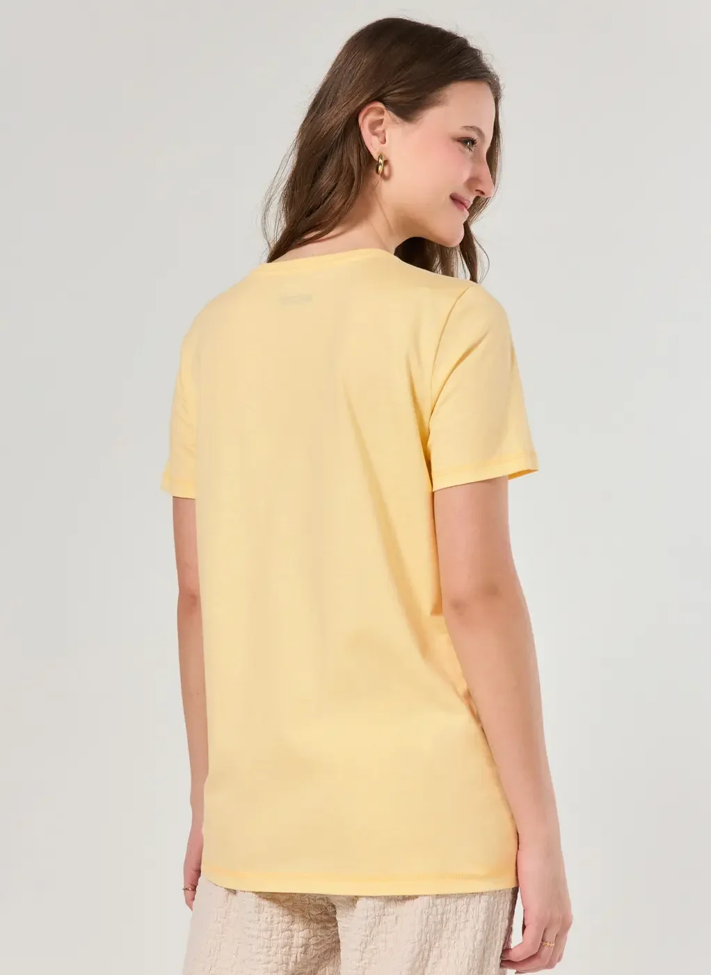 Camiseta Oversized Estampa La Dolce Vita