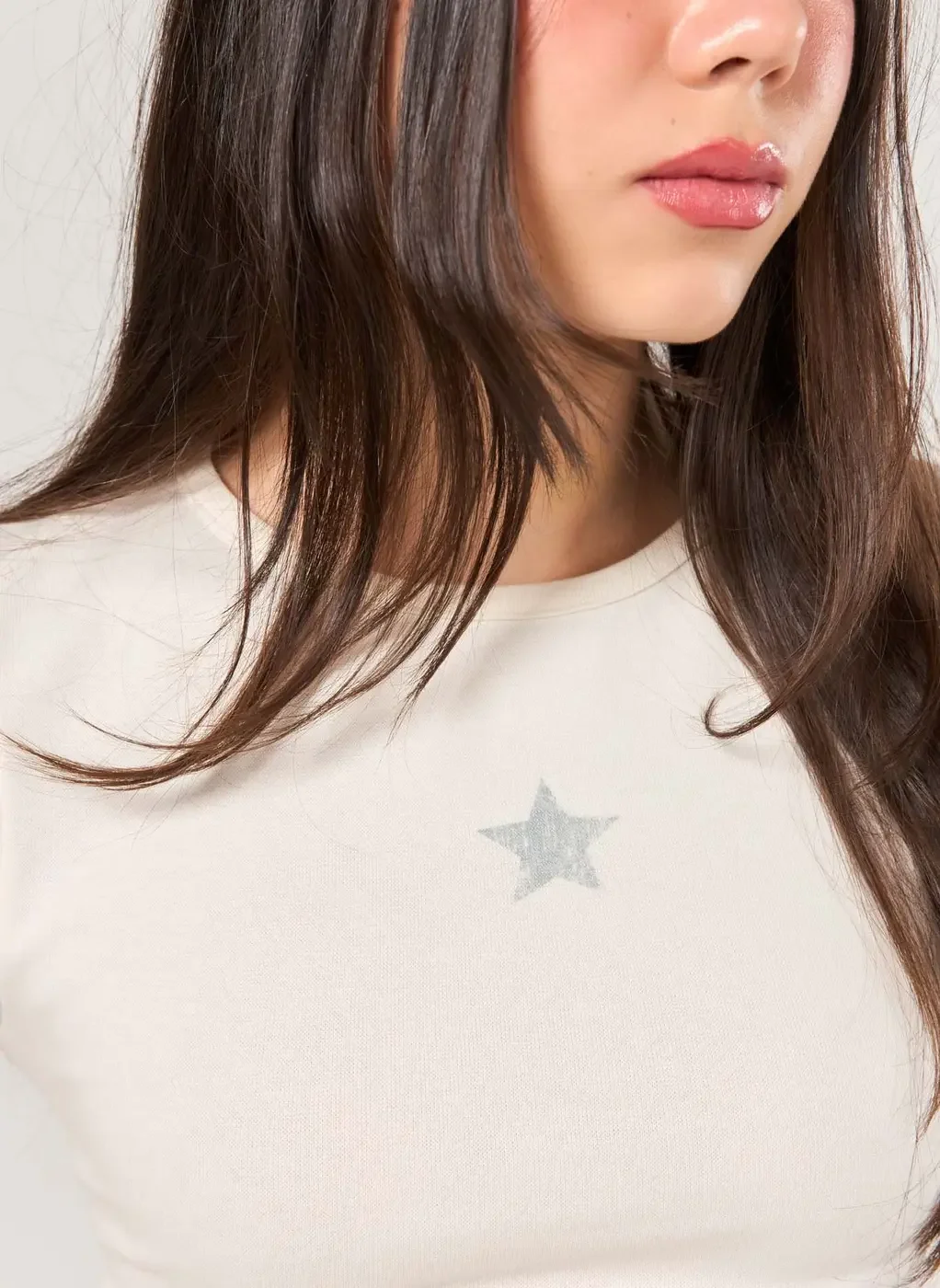 Blusa Estrela Com Amarração Nas Costas