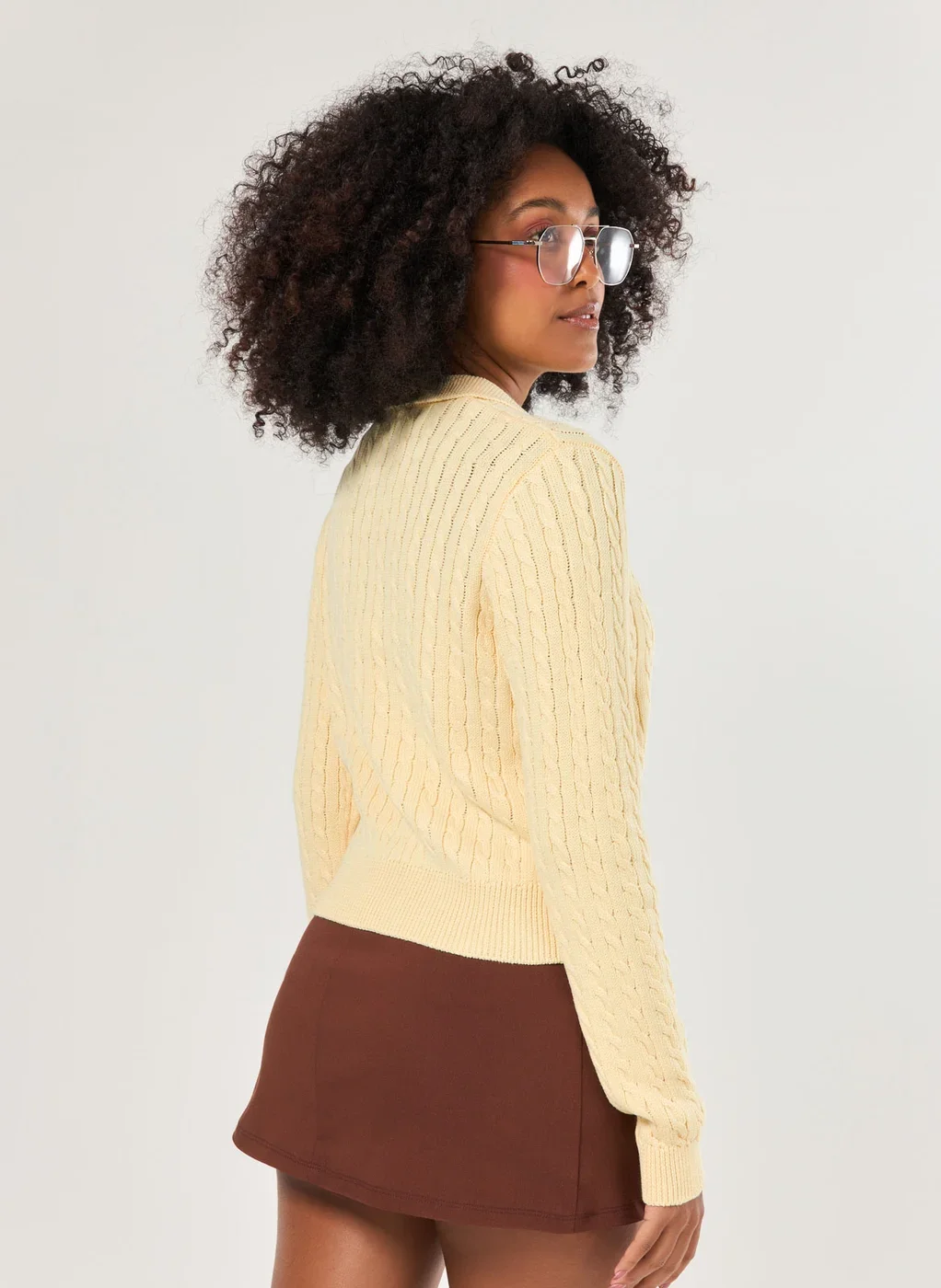 Blusa Manga Longa Polo Tricô