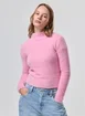 Blusa Manga Longa Pelinhos Rosa