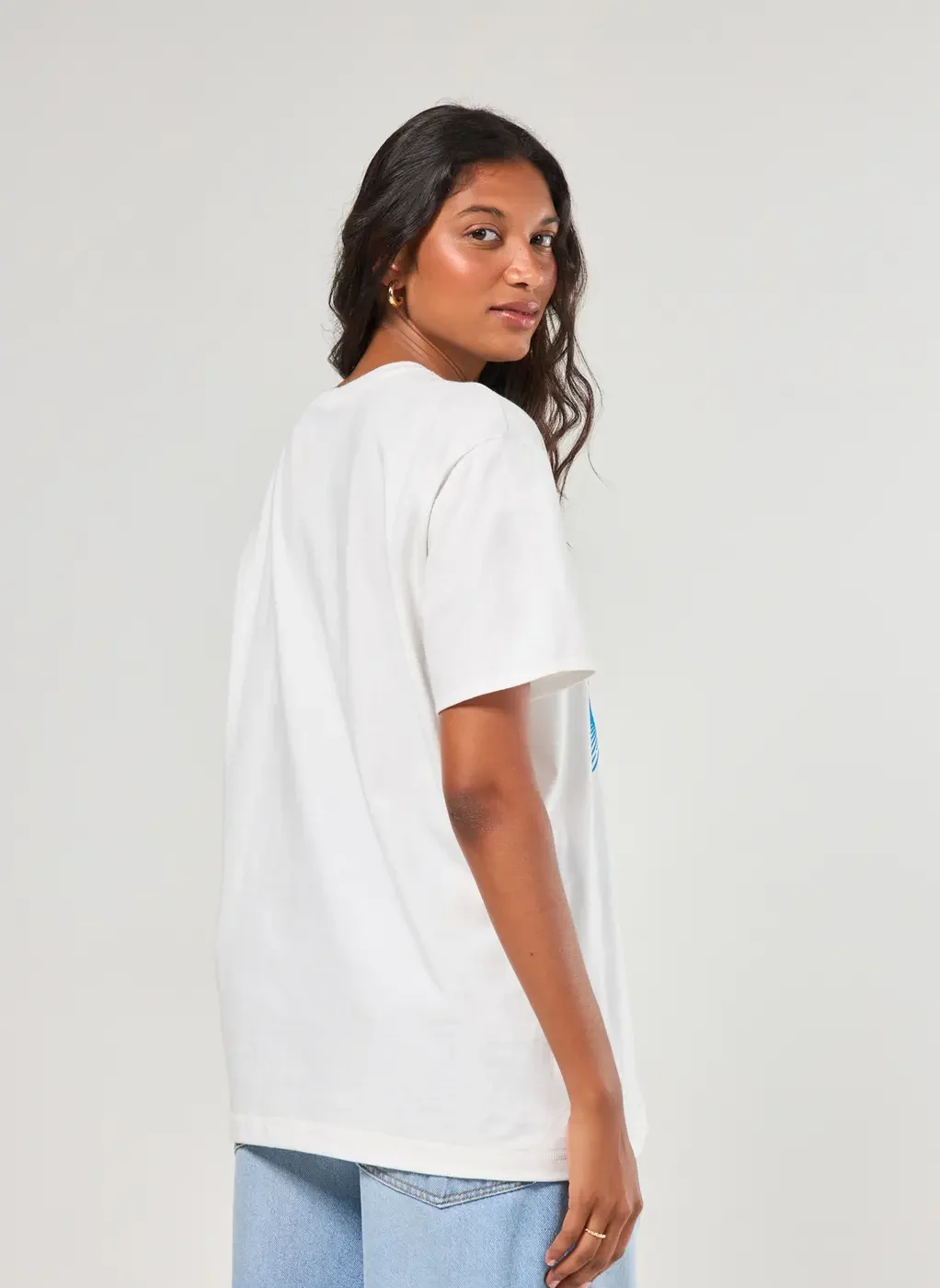 Camiseta Oversized Off-White Peixe