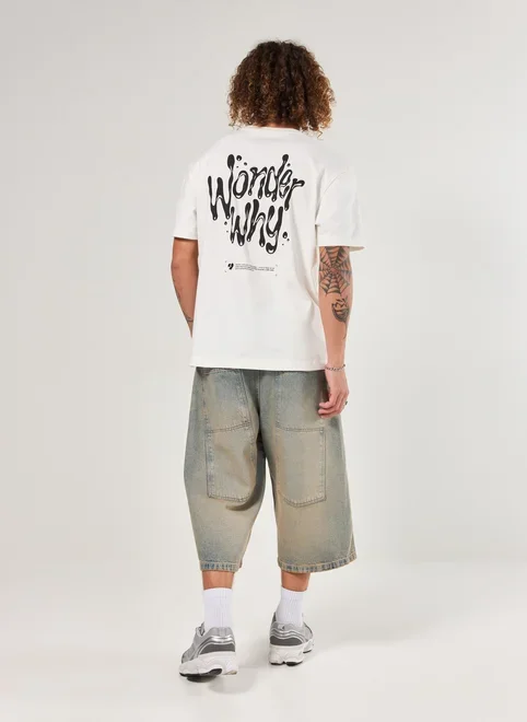 Camiseta Comfort Malhão Off-White Wonder