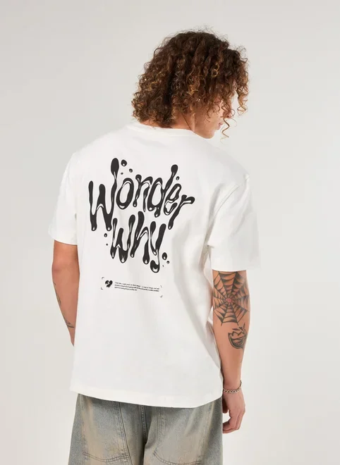 Camiseta Comfort Malhão Off-White Wonder