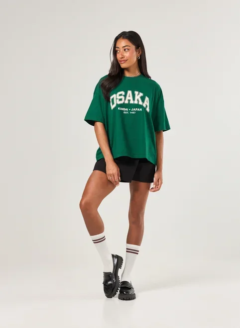 Camiseta Verde Osaka