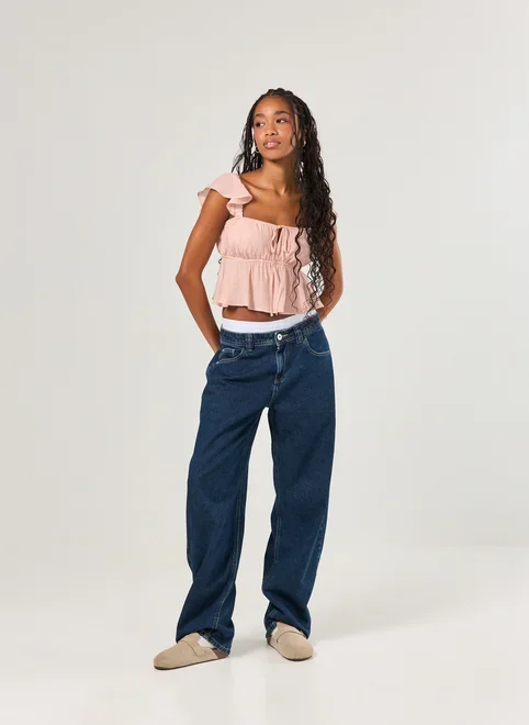 Regata Tipo Batinha Babados