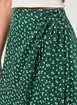 Saia Midi Verde Florida Amarração