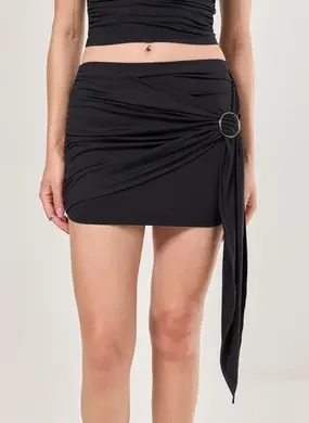 Saia Curta Poliamida Aviamento E Ponta