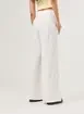 Calça Alfaiataria Pregas Wide Leg