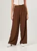 Calça Alfaiataria Pregas Wide Leg