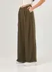 Calça Alfaiataria Pregas Wide Leg