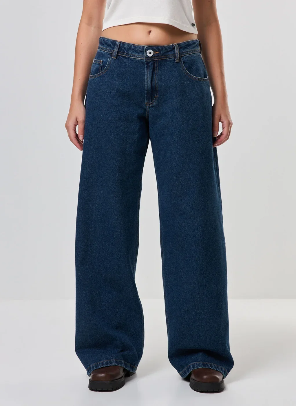 Calça Jeans Boy Cintura Baixa